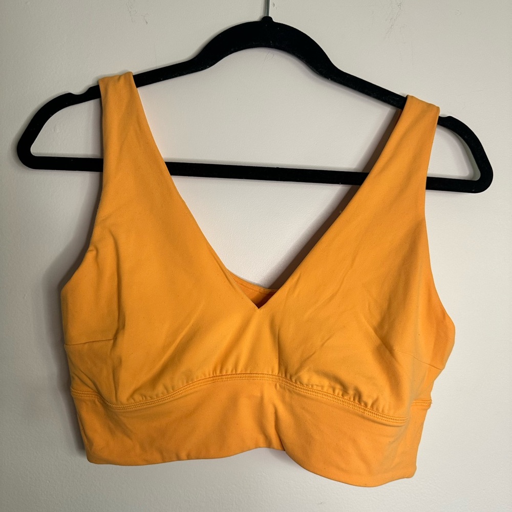 Lululemon Athletica Vibrant Orange bra